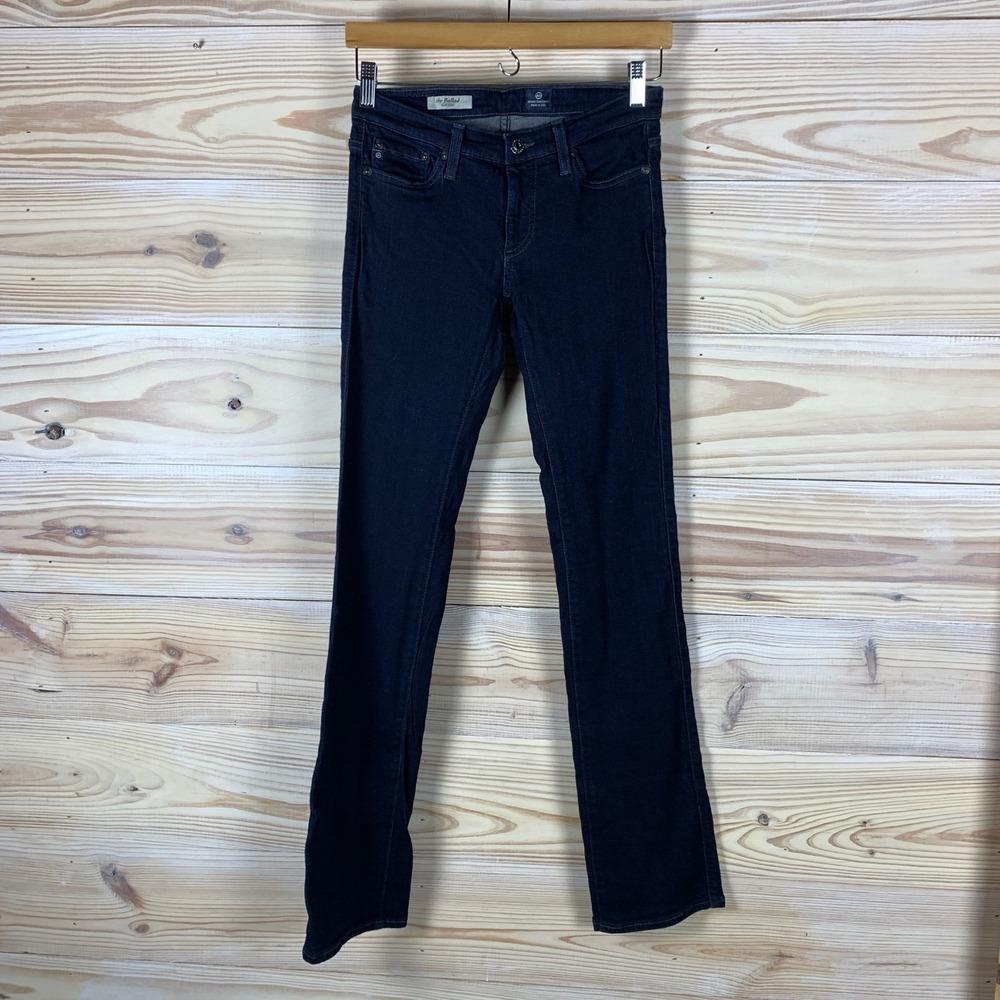AG Adriano Goldschmied Jeans Womens 26R Dark Wash The Ballad Slim Boot Denim